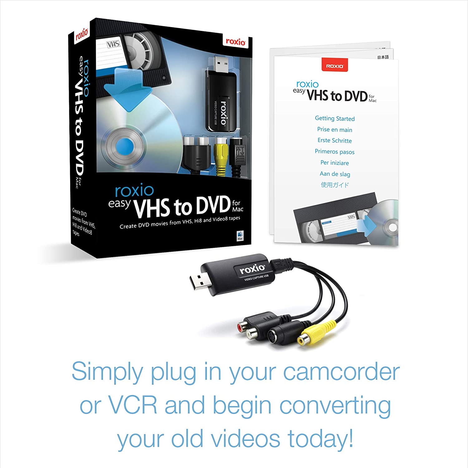vhs to dvd converter for mac